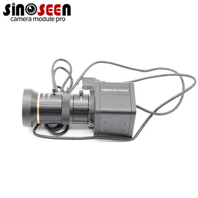 Da câmara de vigilância ajustável da abertura de 8MP 4K zumbido ótico com o sensor IMX179