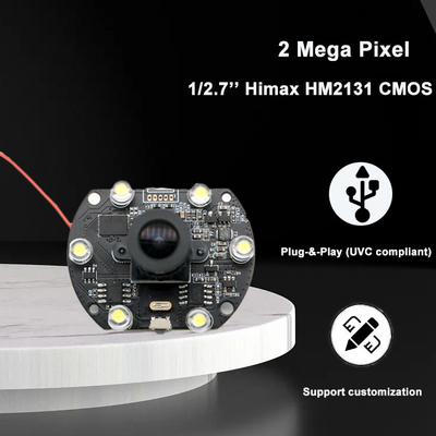 Visão noturna completa 1080P 30FPS do módulo HD da câmera de 2MP USB com o sensor HM2131
