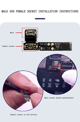 Bateria placa de dados de cabo flexível é adequado para iPhone 11 12 13 Pro Max bateria para reparar totalmente automaticamente saúde