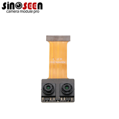 Módulo de câmera de lentes duplas de 2MP com filtros IR850 e RGB para reprodução precisa de cores