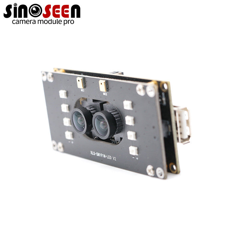 GC1064 módulo duplo 1MP 720P da câmera da lente do sensor 30FPS para robôs espertos
