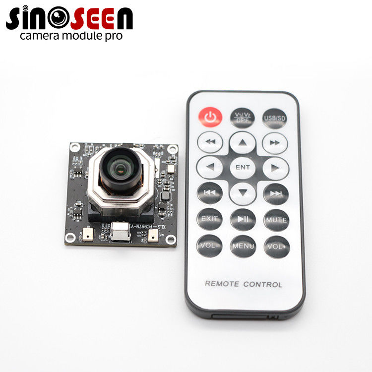 Módulo alto da câmera da definição 8MP HDR 4K USB com controlo a distância motorizado do zumbido